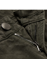 Мужские оливковые джинсы от Tod's