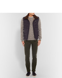 Мужские оливковые джинсы от Tod's