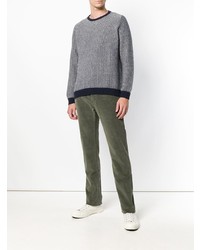 Мужские оливковые джинсы от Jacob Cohen