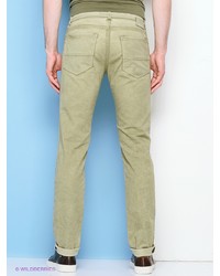 Мужские оливковые джинсы от Trussardi