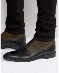 Мужские оливковые замшевые повседневные ботинки от Asos