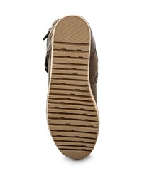 Оливковые замшевые полусапоги от Damerose