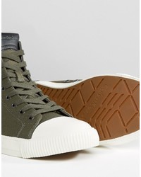 Мужские оливковые кеды от Calvin Klein