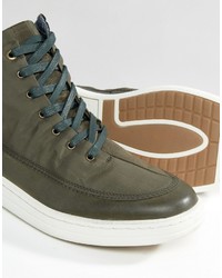 Мужские оливковые кеды от G Star