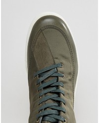 Мужские оливковые кеды от G Star