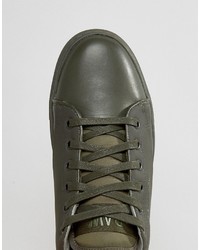 Мужские оливковые кеды от G Star