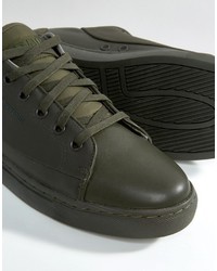 Мужские оливковые кеды от G Star