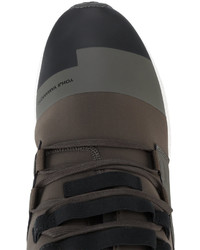 Мужские оливковые кеды от Y-3