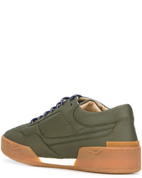 Мужские оливковые кеды от Stella McCartney