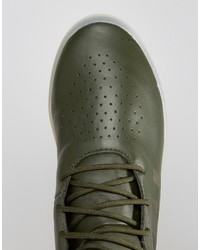 Мужские оливковые кеды от adidas