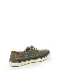 Мужские оливковые кеды от Strobbs