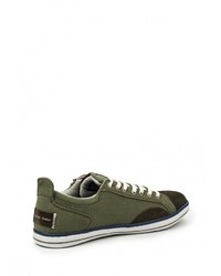 Мужские оливковые кеды от Tesoro