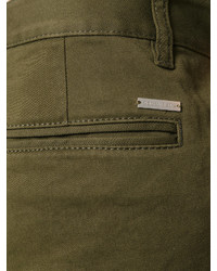 Женские оливковые классические брюки от Dsquared2