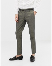 Мужские оливковые классические брюки от Twisted Tailor