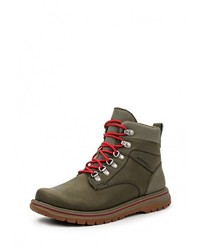 Мужские оливковые кожаные ботинки от Merrell