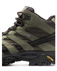 Мужские оливковые кроссовки от Merrell