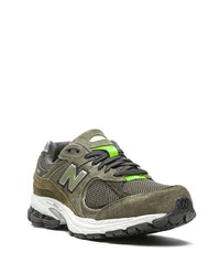 Мужские оливковые кроссовки от New Balance