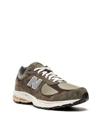 Мужские оливковые кроссовки от New Balance