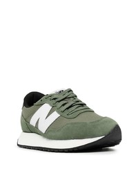 Мужские оливковые кроссовки от New Balance