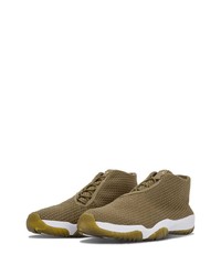 Мужские оливковые кроссовки от Jordan
