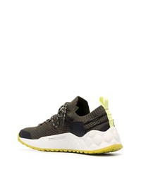 Мужские оливковые кроссовки от Timberland