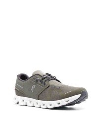 Мужские оливковые кроссовки от ON Running