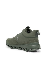 Мужские оливковые кроссовки от ON Running