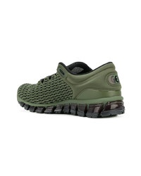 Мужские оливковые кроссовки от Asics