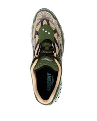 Мужские оливковые кроссовки от Saucony