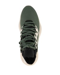 Мужские оливковые кроссовки от Y-3