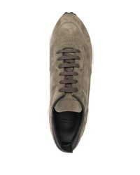 Мужские оливковые кроссовки от Officine Creative