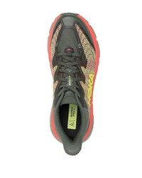 Мужские оливковые кроссовки от Hoka One One