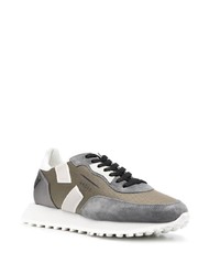 Мужские оливковые кроссовки от Ghoud