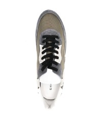 Мужские оливковые кроссовки от Ghoud