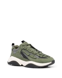Мужские оливковые кроссовки от Amiri