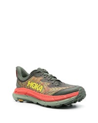 Мужские оливковые кроссовки от Hoka One One