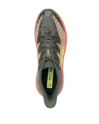 Мужские оливковые кроссовки от Hoka One One