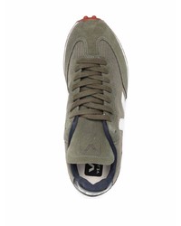 Мужские оливковые кроссовки от Veja