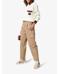 Женские оливковые кроссовки от Chloé