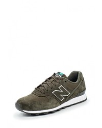 Женские оливковые кроссовки от New Balance