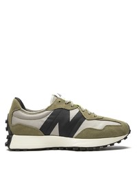 Мужские оливковые кроссовки от New Balance