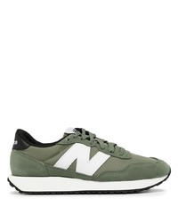 Мужские оливковые кроссовки от New Balance