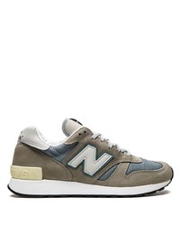 Мужские оливковые кроссовки от New Balance