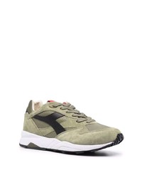 Мужские оливковые кроссовки от Diadora