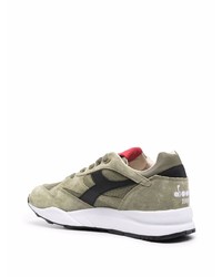 Мужские оливковые кроссовки от Diadora