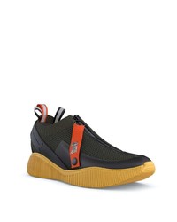 Мужские оливковые кроссовки от SWEA