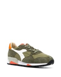 Мужские оливковые кроссовки от Diadora