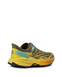 Мужские оливковые кроссовки от Hoka One One
