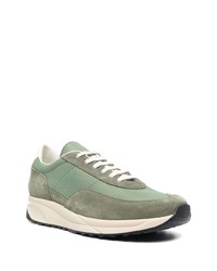 Мужские оливковые кроссовки от Common Projects
