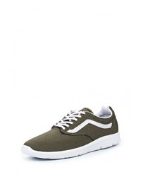 Женские оливковые кроссовки от Vans